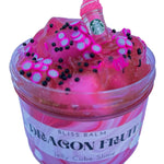 Starbucks Dragon Fruit Jelly Cube Slime, Pink Clear Scented Slime, Summer Gift for Kids Party favors, Sensory/Fidget Toy Slime Shop Blissbalm Popular