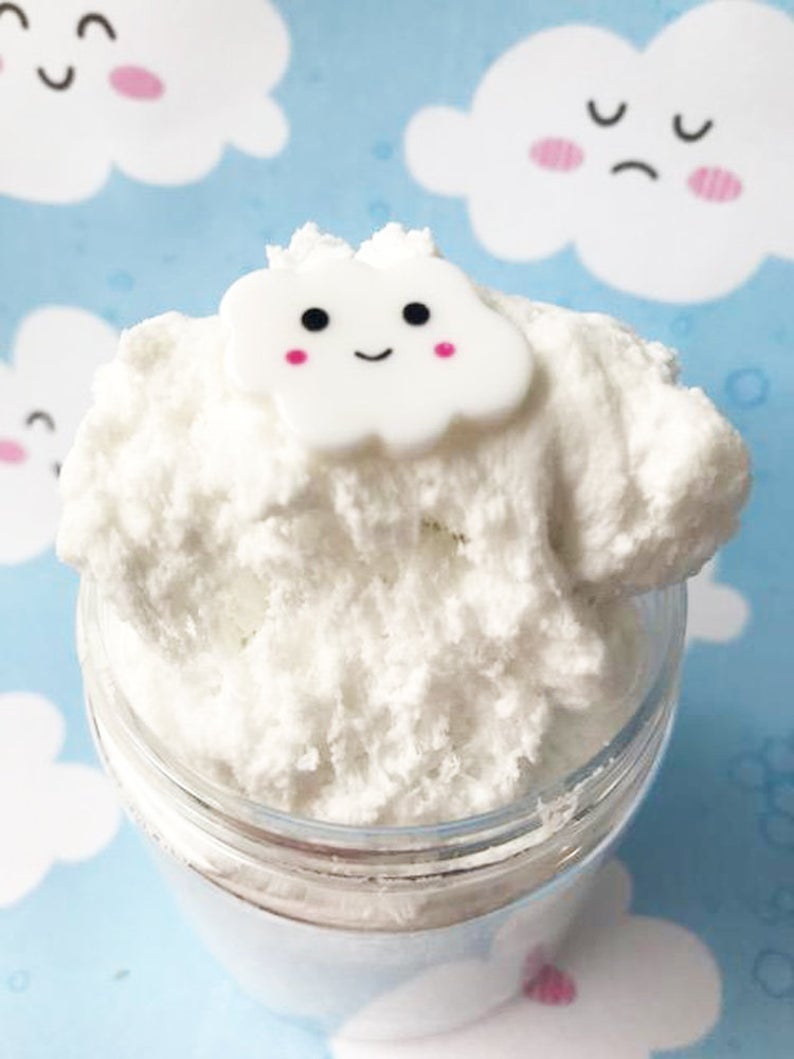 Cloud Slime with Charm Large 8 oz W/Extras Best Seller Customize Choose Scent & Color Cheap slime