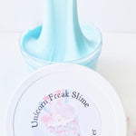 DIY Unicorn Freak Slime Scented Cake Batter W/Charm & FREE Extras Bliss Balm Slime Shop