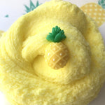 Pineapple Cloud Slime Scented W/Charm & FREE Extras, Tropical Pineapple Gift, Summer Birthday gift Party Favor Slime Toy Popular Slime Shop