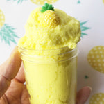 Pineapple Cloud Slime Scented W/Charm & FREE Extras, Tropical Pineapple Gift, Summer Birthday gift Party Favor Slime Toy Popular Slime Shop