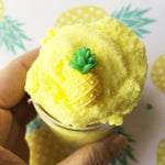 Pineapple Cloud Slime Scented W/Charm & FREE Extras, Tropical Pineapple Gift, Summer Birthday gift Party Favor Slime Toy Popular Slime Shop