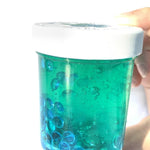 Fishbowl Slime, Save the Turtles, Scented slime, Clear w/Turtle Charms, Sensory toy, Fidget toy, Kids Party Favor Gifts Best Seller Slime Shop