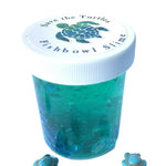 Fishbowl Slime, Save the Turtles, Scented slime, Clear w/Turtle Charms, Sensory toy, Fidget toy, Kids Party Favor Gifts Best Seller Slime Shop