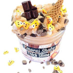 Smores Shake Thick Slime Scented W/Charms & Extras Satisfying stretchy Slime Toy Kids Birthday Gift Summer Party favor Camping Gift