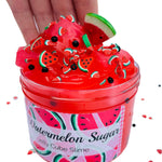 Watermelon Sugar Slime, Red Clear Jelly Cube Slime Kids Party Favor, Birthday Gift for Kids/Teens/Tweens Slime, Slime Charm Shop Bliss Balm