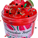 Watermelon Sugar Slime, Red Clear Jelly Cube Slime Kids Party Favor, Birthday Gift for Kids/Teens/Tweens Slime, Slime Charm Shop Bliss Balm