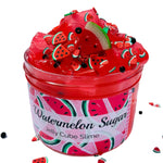 Watermelon Sugar Slime, Red Clear Jelly Cube Slime Kids Party Favor, Birthday Gift for Kids/Teens/Tweens Slime, Slime Charm Shop Bliss Balm