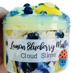 Lemon Blueberry Muffin Cloud Slime, Scented Slime, Slime Birthday Party Gift for Kids, Toy Slime Popular Best Seller, Free shipping Slime