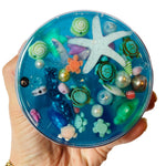 Under the Sea Slime Clear Blue Ocean Themed Sea life Slime Gift, Shark, Mermaid, Turtles, Whales, Dolfins, Fish, Orca, Starfish, Beach Gift