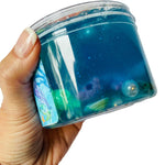 Under the Sea Slime Clear Blue Ocean Themed Sea life Slime Gift, Shark, Mermaid, Turtles, Whales, Dolfins, Fish, Orca, Starfish, Beach Gift