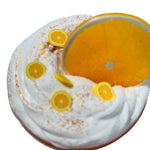 Orange Freeze Scented Slime DIY Clay/Butter Slime Stretchy, Summer Fruity Toy Gift for Kids/Teens/Tweens Slime Shop Bliss Balm
