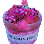 Dragon Fruit Jelly Cube Slime Pink Clear Scented Slime, Birthday Party Toy Gift Party favors Crunchy Slime Shop BlissBalm Popular Slime Shop