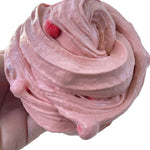 Cherry Pie DIY Clay Slime, Scented, Butter Slime Clear Red Slime Fluffy W/Daiso Clay W/FREE Extras Fidget Toy Kids Gift Slime Shop BlissBalm