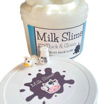 Milk Slime, Thick & Glossy slime, Cow and Milk Charm, Scented fruit Loops Slime, Gift for Kids/Child/Teen/Tween Free Ship Slime Shop