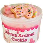 Cute Handmade Gift for Kids Circus Animal Cookie Slime Cloud Cream Slime, Floam Slime Birthday Gift Kids Activity/Sensory/Fidget Toy Slime Bliss Balm Slime Shop