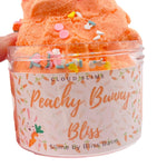 Peachy Bunny Cloud Slime, Scented Peach Slime, Easter Bunny, Carrot, Flowers clay sprinkles Gift for Kids/Tweens/Teens Fidget/Sensory Toys